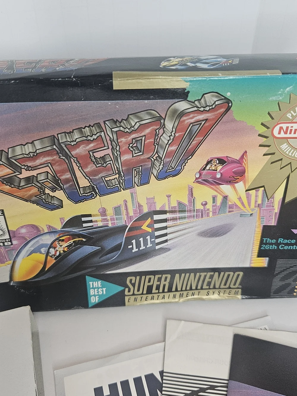 F-Zero (Super Nintendo SNES, 1991) Complete In Box CIB